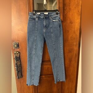 LOFT Classic Blue Straight Leg Jeans